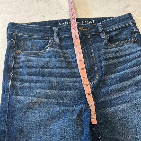 American Eagle AE Next Level Stretch Highest Rise Jegging Size 10 Xtra Long - Picture 14 of 16
